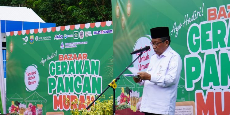 Wagub Sani: Gerakan Pangan Murah Kunci Stabilkan Harga Jelang Lebaran 2026