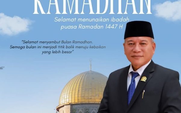 Sambut Ramadhan 1447 H, Ketua DPRD Muaro Jambi Aidi Hatta Ajak Masyarakat Jadikan Momentum Transformasi Spiritual