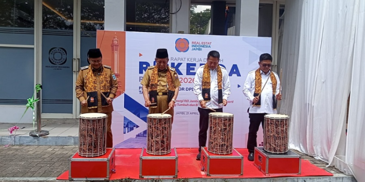 Wali Kota Jambi Hadiri Rakerda REI Jambi 2026