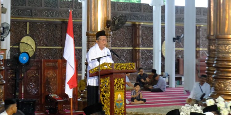 Wagub Sani Ajak Perkuat Ukhuwah dan Sinergi Umat dalam Tabligh Akbar Pemprov bersama BKMT Provinsi Jambi