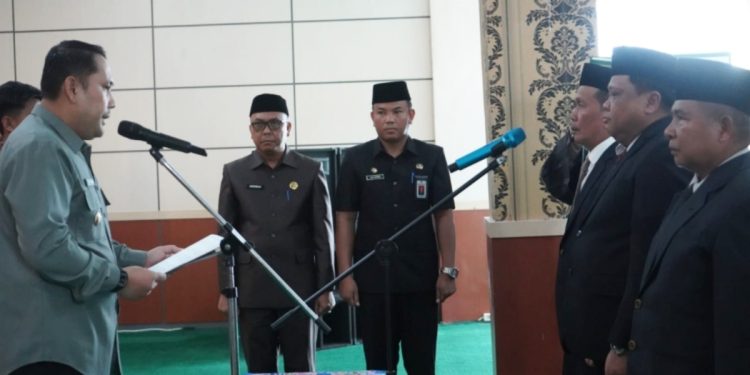 Dewan Pengawas RSUD Kol. Abundjani dilantik Bupati Merangin M.Syukur