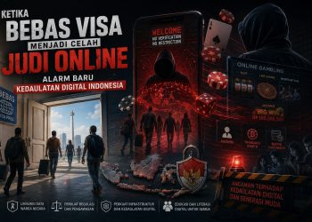 Ketika Bebas Visa Menjadi Celah Judi Online: Alarm Baru Kedaulatan Digital Indonesia. (Ist)