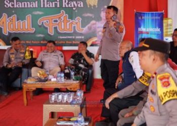 Sekda Muaro Jambi dan Kapolres Pantau Wisata Jambi Paradise saat Libur Lebaran 1447 H