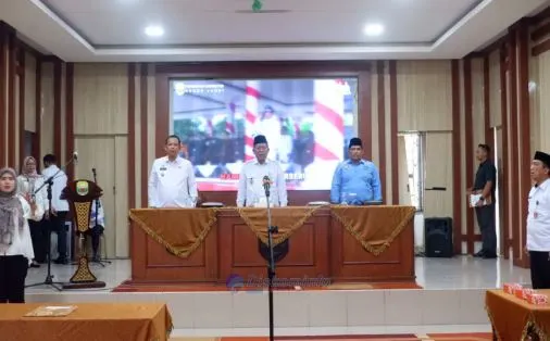 Bupati Muaro Jambi Hadiri Pelantikan PABPDSI, Tekankan Peran Strategis BPD dalam Pembangunan Desa