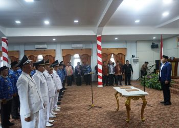 Bupati Merangin M. Syukur Lantik 80 Pejabat Eselon III dan IV, Ini Daftarnya