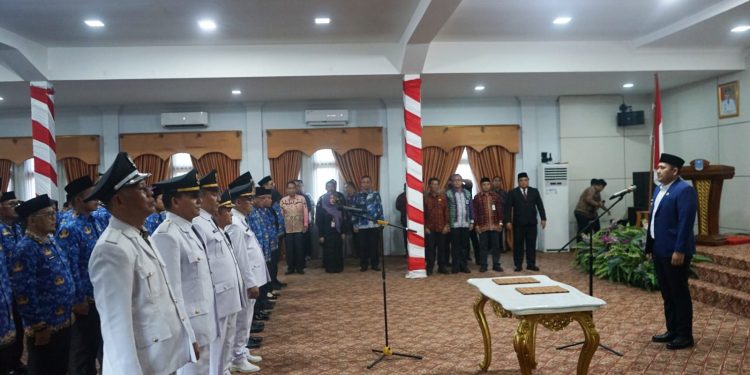 Bupati Merangin M. Syukur Lantik 80 Pejabat Eselon III dan IV, Ini Daftarnya