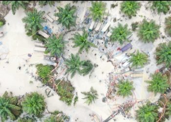 Tambang Ilegal di Kawasan Hutan Produksi Desa Bencah Kian Marak, DLHK Babel Dipertanyakan