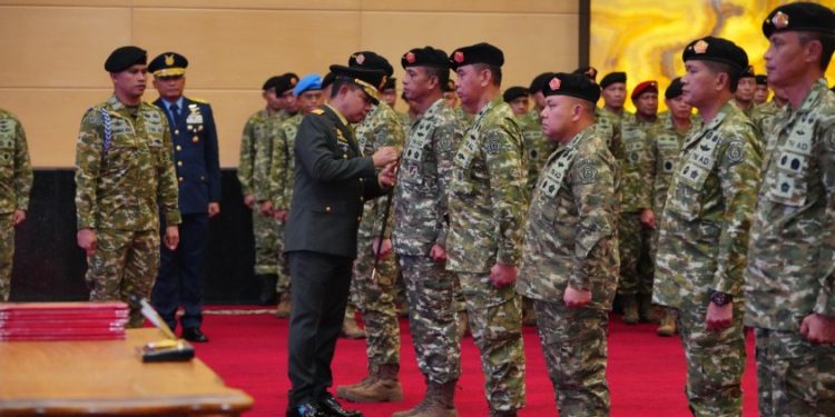 Panglima TNI Pimpin Serah Terima Jabatan Strategis TNI, Salahsatunya Kapuspen TNI