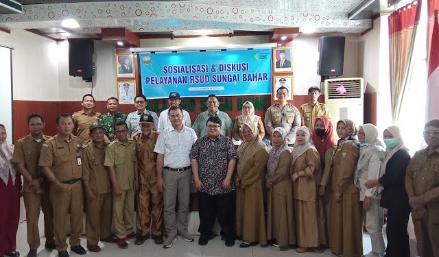 Ketua Fraksi PAN DPRD Muaro Jambi Kunjungi RSUD Sungai Bahar, Janji Kawal Anggaran Perbaikan Pelayanan Kesehatan
