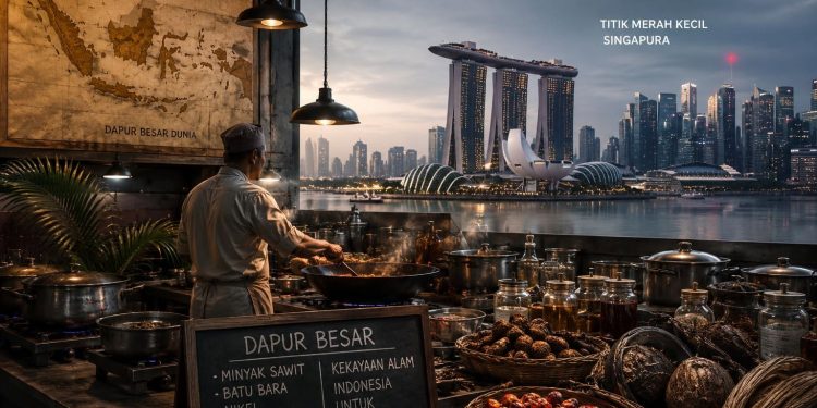 Dapur Besar dan Titik Merah Kecil