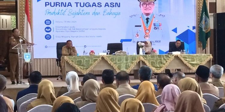 Wali Kota Jambi Dorong ASN Hadapi Pensiun dengan Sehat, Aktif dan Produktif Berwirausaha