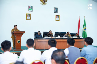 Sekda Mula P. Rambe Buka Rakor Forkopimda, Pemkab Batang Hari Perkuat Sinergi Berantas Geng Motor