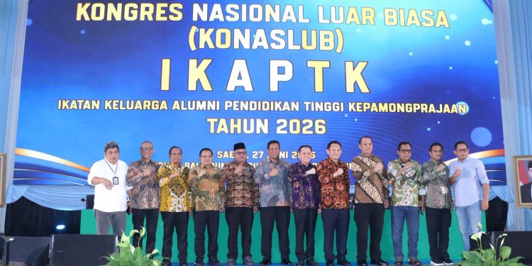 Dirjen Keuda Kemendagri Agus Fatoni Calon Tunggal dan Terpilih Secara Aklamasi Sebagai Ketua Umum DPN-IKAPTK
