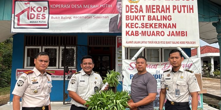 Lapas Kelas IIA Jambi Awali Kerja Sama dengan Koperasi Merah Putih melalui Penjualan Hasil Panen Kangkung