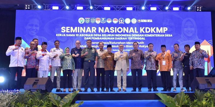 Kementerian Desa PDT dan 10 Asosiasi Desa Gelar Seminar Nasional KDKMP