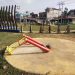 Sarana Bermain Anak di Taman Kota Bangko Kabupaten Merangin Patah Tidak Bisa digunakan 