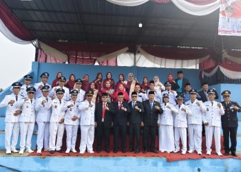 4 Anggota DPRD Dapil Kumpeh Hadiri Upacara HUT ke-81 RI, Teguhkan Semangat Kebersamaan