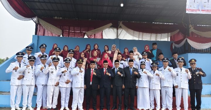 4 Anggota DPRD Dapil Kumpeh Hadiri Upacara HUT ke-81 RI, Teguhkan Semangat Kebersamaan
