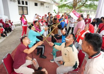 Semarak HUT ke-81 RI, Sekretariat DPRD Muaro Jambi Gelar Lomba Seru Antar Pegawai