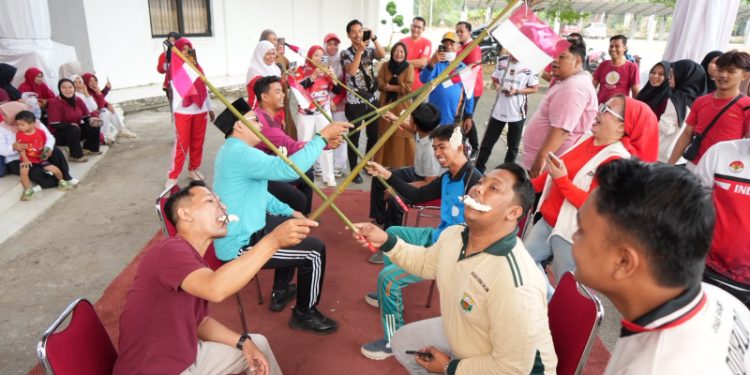 Semarak HUT ke-81 RI, Sekretariat DPRD Muaro Jambi Gelar Lomba Seru Antar Pegawai