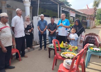 Kemas Faried Realisasikan Jalan 60 Meter di Simpang Rimbo