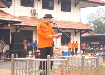 Antisipasi Cuaca Ekstrem, Pemkab Merangin Gelar Apel Siaga Bencana Hidrometeorologi