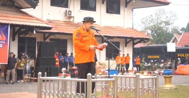 Antisipasi Cuaca Ekstrem, Pemkab Merangin Gelar Apel Siaga Bencana Hidrometeorologi