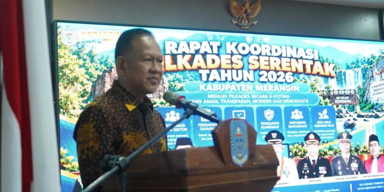 Matangkan Pilkades Serentak, Pemkab Merangin Siapkan Sistem E-Voting Perdana