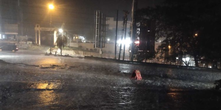 Hujan Kembali Mengguyur Kota Bangko Kabupaten Merangin